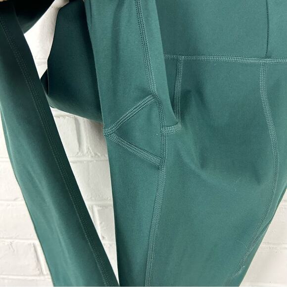 Girlfriend Collective Green Cropped Leggings Size XXS - Picture 12 of 12